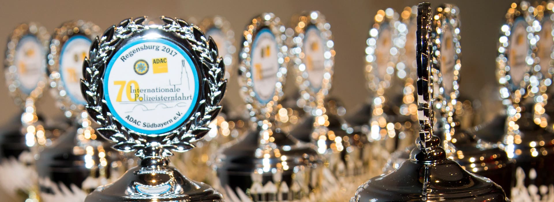 Pokale der 70. Sternfahrt der IPMC