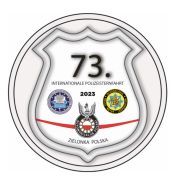 Logo der 73. Internationalen Polizeisternfahrt